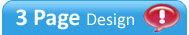 3 Page Designed Sites